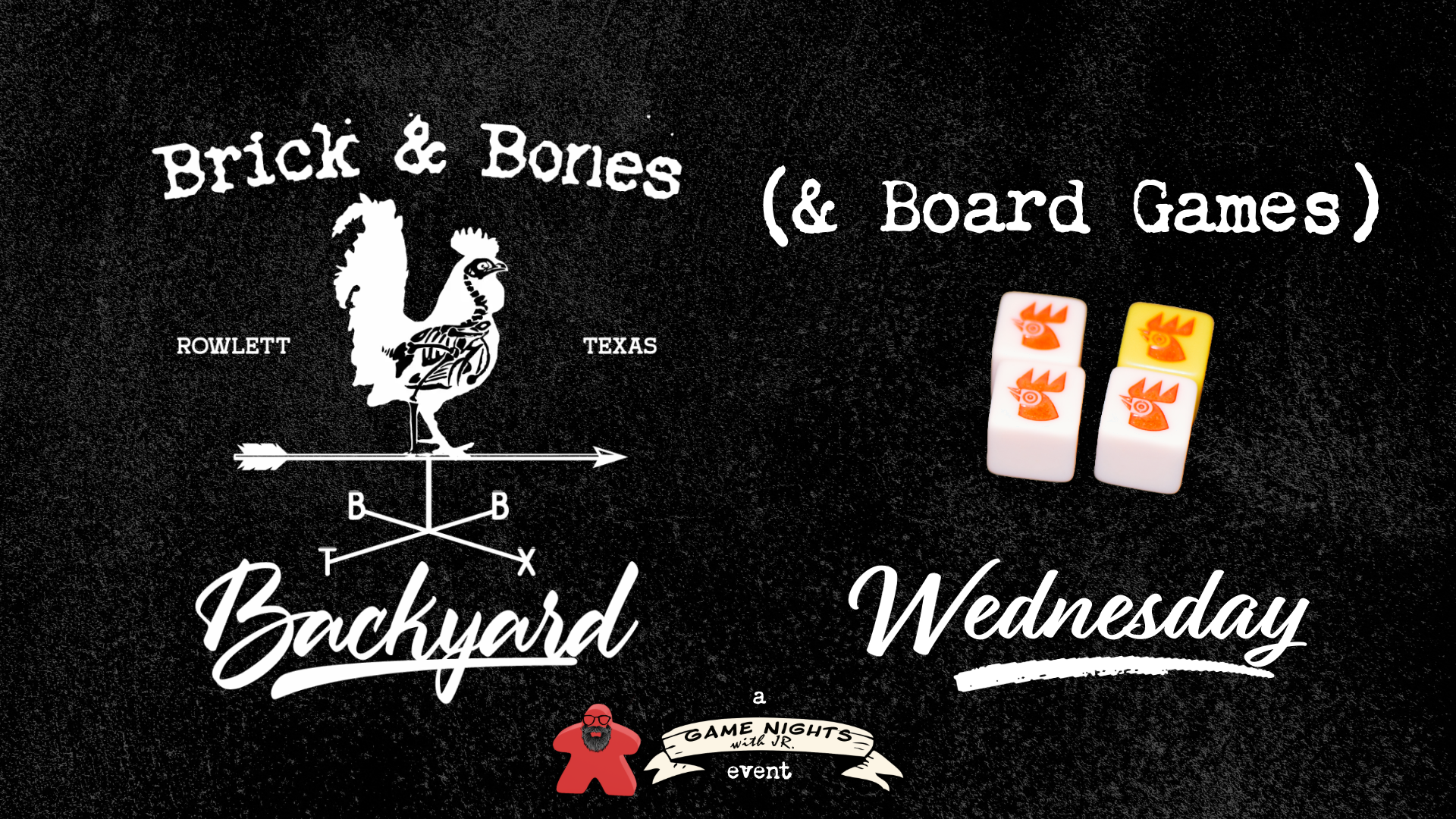 Wednesday, December 3 l 6p-10p Bricks and Bones l Rowlett